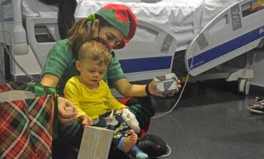 El Hospital de Torrejón celebra la Navidad con música y actividades lúdicas para los pacientes