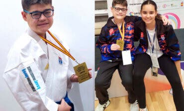 Miguel León, el joven de Torrejón que se ha convertido en campeón de España de parakarate