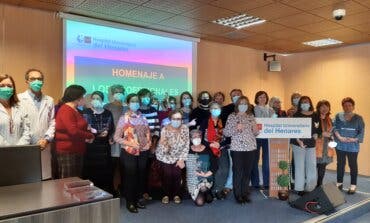 El Hospital del Henares rinde homenaje a los profesionales sanitarios jubilados