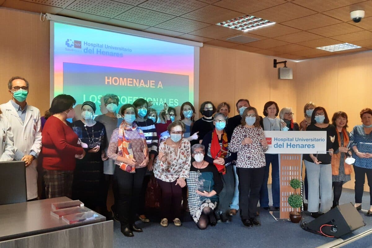 El Hospital del Henares rinde homenaje a los profesionales sanitarios jubilados