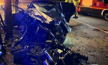 Un brutal accidente en Guadalajara dejó dos heridos muy graves en Nochebuena 