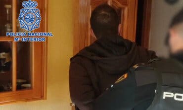 El artilugio casero utilizado por el detenido en Torrejón para pasar la droga por la ventana