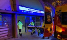 En estado grave un joven tras caer por el hueco de unas escaleras del Metro de Nuevos Ministerios