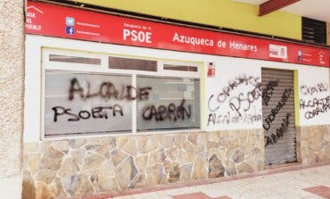 El PSOE de Azuqueca condena las pintadas aparecidas en su sede