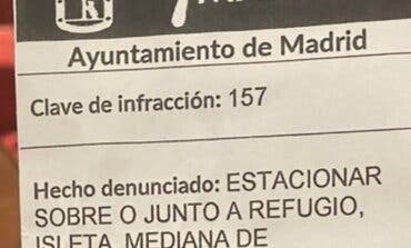 Madrid trasladará a la Fiscalía las falsas multas de tráfico aparecidas en varios vehículos  