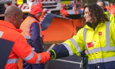 Ayuso supervisa el Plan de Inclemencias Invernales que cuenta con más recursos ante posibles nevadas 
