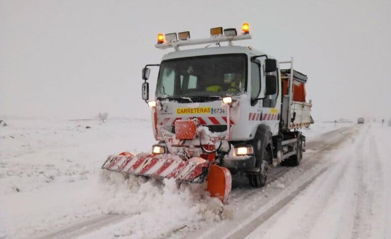 Guadalajara: Activado el METEOCAM en fase de alerta en toda CLM por el temporal de nieve y viento