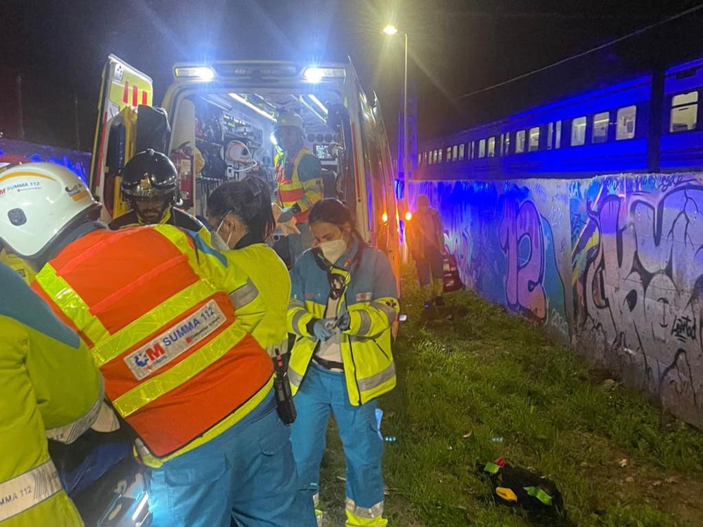 Herido grave un joven de 27 años tras ser golpeado por un tren de Cercanías en Fuenlabrada