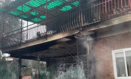 Nueve personas desalojadas y dos trasladadas al hospital tras un incendio en una vivienda de Galapagar