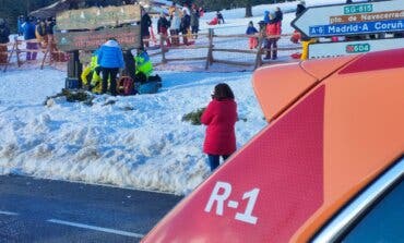 Una menor se rompe la mandíbula tras sufrir un accidente con un trineo en Rascafría