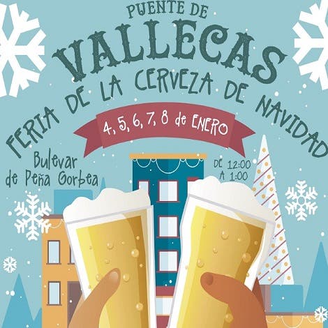 Puente de Vallecas acoge una feria con 100 tipos de cervezas elaboradas en Madrid
