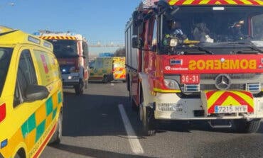 Herido grave el conductor de un vehículo tras impactar de manera violenta contra un muro en la A-4
