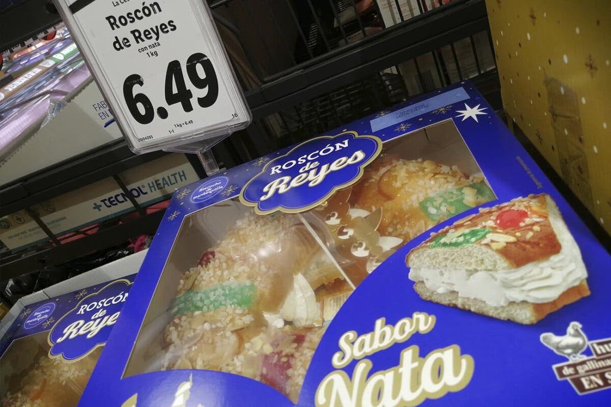 Multan a Lidl, Aldi y Dia por sus roscones de Reyes con nata falsa