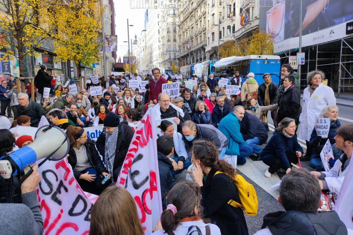 El sindicato retoma este jueves la huelga de médicos en Madrid tras fracasar la negociación