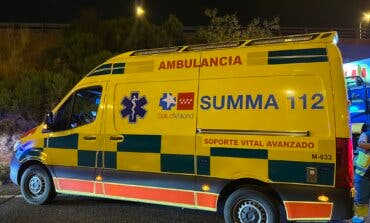 Herido grave un motorista de 25 años tras sufrir un accidente en la M-221