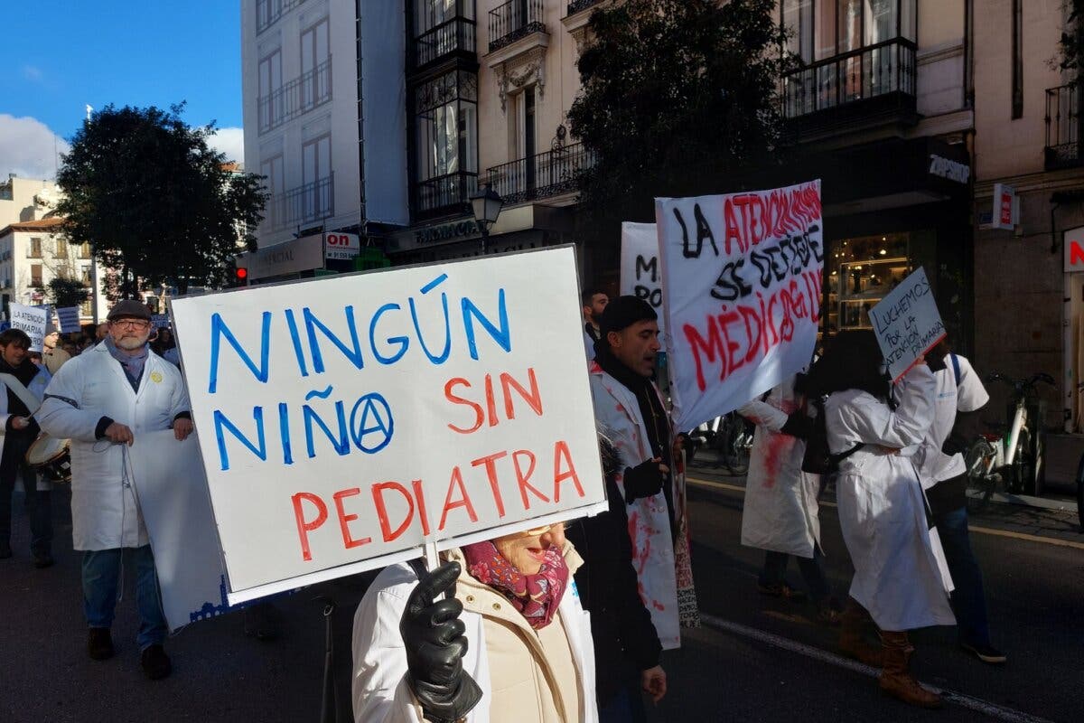 El sindicato de médicos de Madrid inicia hoy un nuevo encierro indefinido 