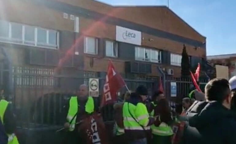 Arranca la huelga en la empresa Leca Packaging de San Fernando de Henares