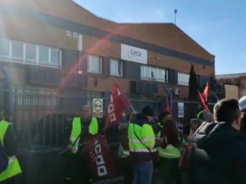 Arranca la huelga en la empresa Leca Packaging de San Fernando de Henares