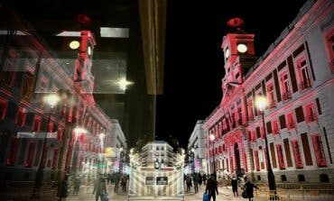 Madrid se ilumina de color carmesí por el 55 cumpleaños del Rey Felipe VI