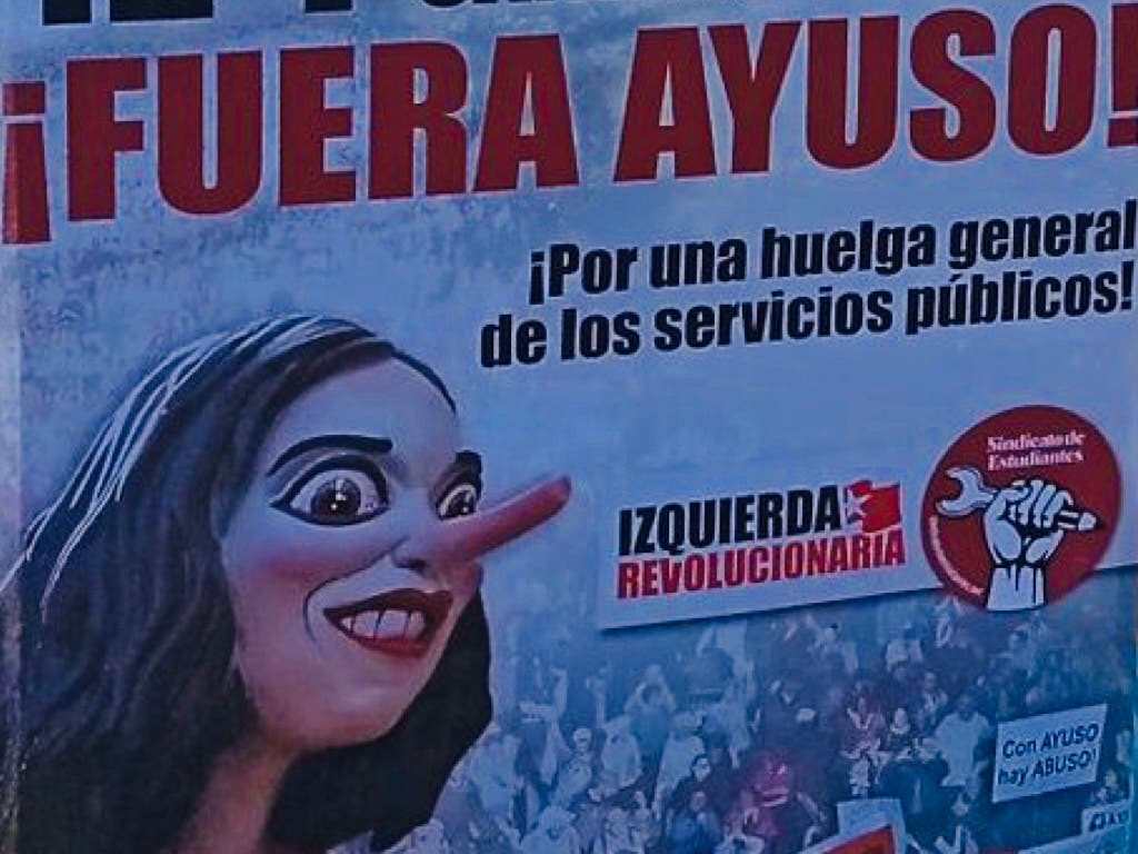 La izquierda llama a manifestarse este domingo en Madrid contra Ayuso por la sanidad