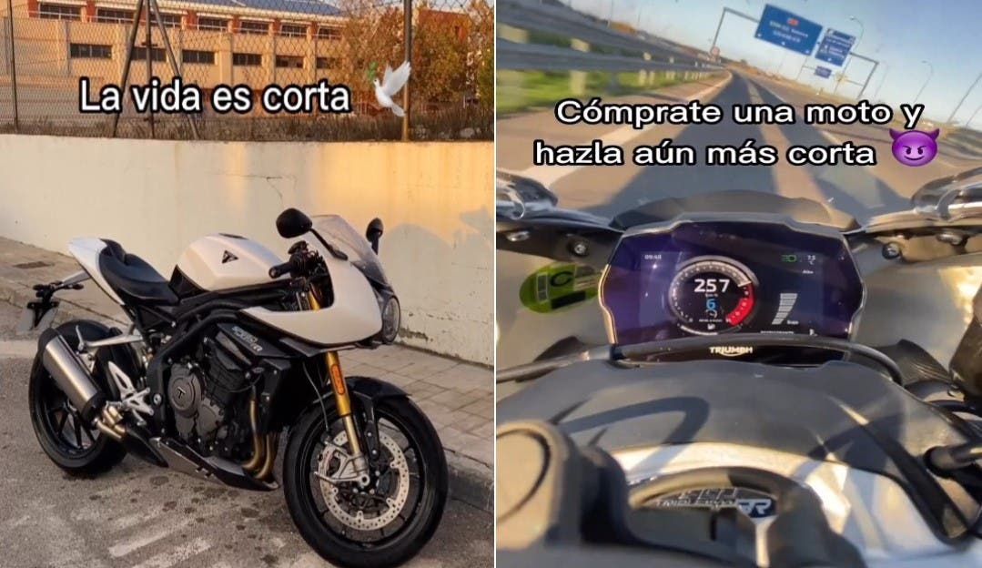 Investigan a un motorista de Torrejón de Ardoz por grabarse a 257 km/h por la M-45