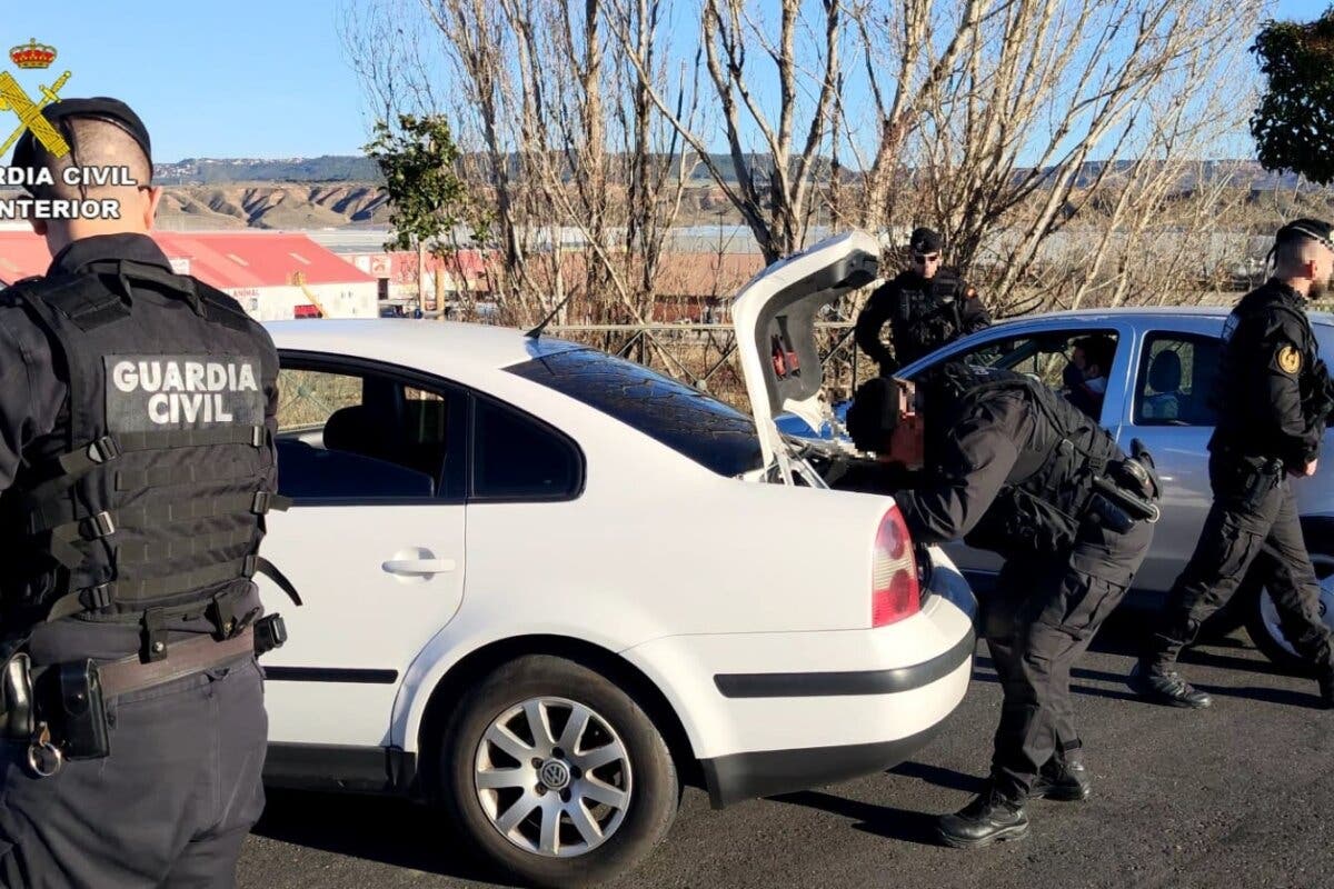 Detenidos en Guadalajara por secuestrar a un hombre en Madrid para cobrar una deuda 