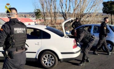 Detenidos en Guadalajara por secuestrar a un hombre en Madrid para cobrar una deuda 
