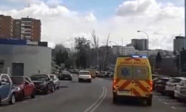 Herido grave un hombre al caer desde cuatro metros de altura en una obra en Madrid