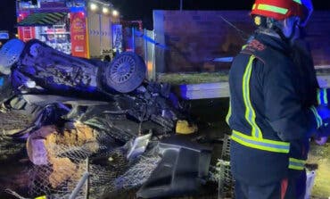 Muere un joven de 21 años en un brutal accidente en Mejorada del Campo