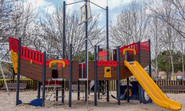 Torrejón de Ardoz renueva 1.700 metros cuadrados de zonas infantiles