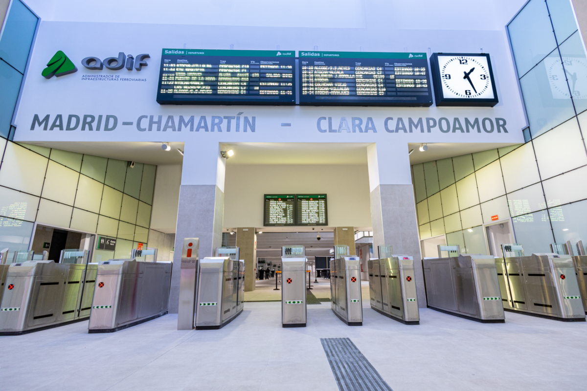 La estación de Chamartín recupera el vestíbulo de Cercanías que llevaba 36 años cerrado 