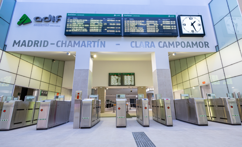 La estación de Chamartín recupera el vestíbulo de Cercanías que llevaba 36 años cerrado 