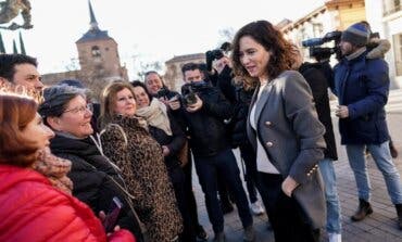 Ayuso niega problemas con la comida en la residencia de Alcalá y anuncia una oficina de atención a familiares 