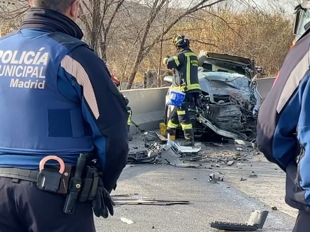 Muere un hombre en un choque frontal en Valdemingómez