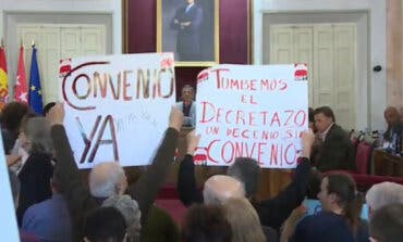 Alcalá de Henares: El alcalde suspende el Pleno entre gritos y abucheos de los trabajadores municipales