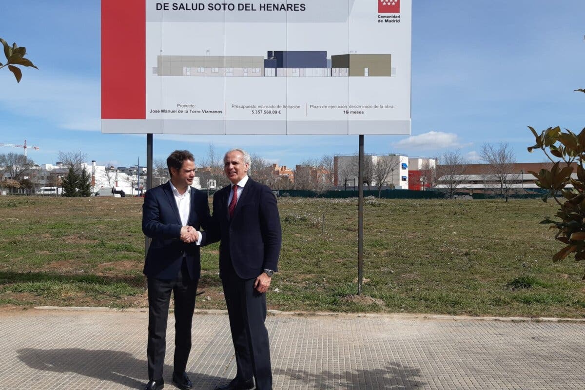 Torrejón de Ardoz contará con un nuevo centro de salud en Soto del Henares con 5,3 millones de inversión 