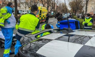 Dos heridos graves en un accidente de tráfico en Alcalá de Henares