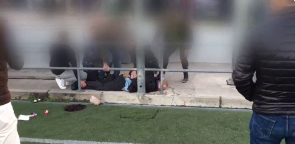 Detenida una mujer por sacar un revólver durante un partido de fútbol infantil en Alcobendas