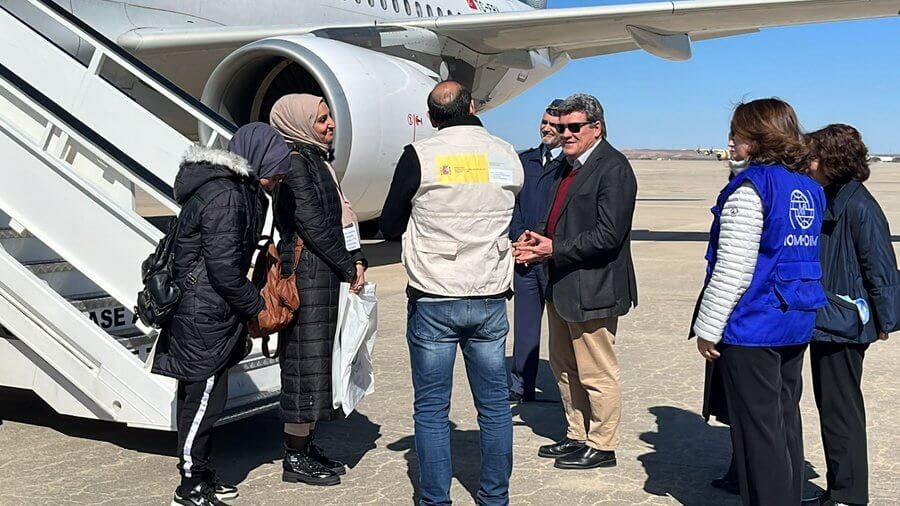 Llegan a Torrejón 89 refugiados sirios afectados por el terremoto