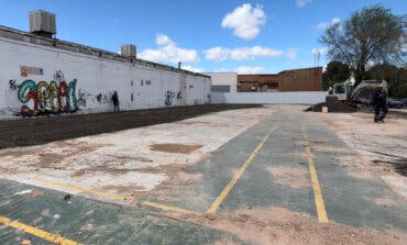 Torrejón de Ardoz está construyendo un nuevo aparcamiento gratuito en Parque Cataluña