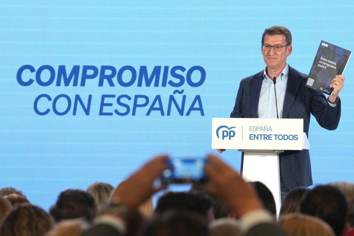 Feijóo presenta en Guadalajara el programa electoral del PP para las elecciones del 28 de mayo