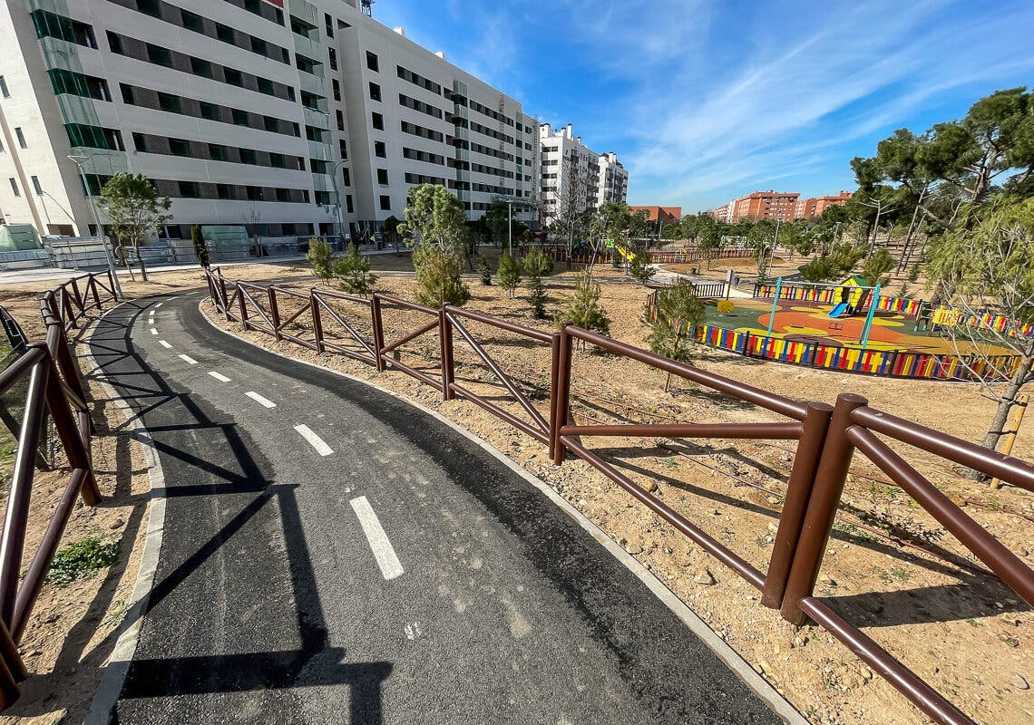 Torrejón de Ardoz completa el Anillo Ciclista-Carril Bici que rodea la ciudad 
