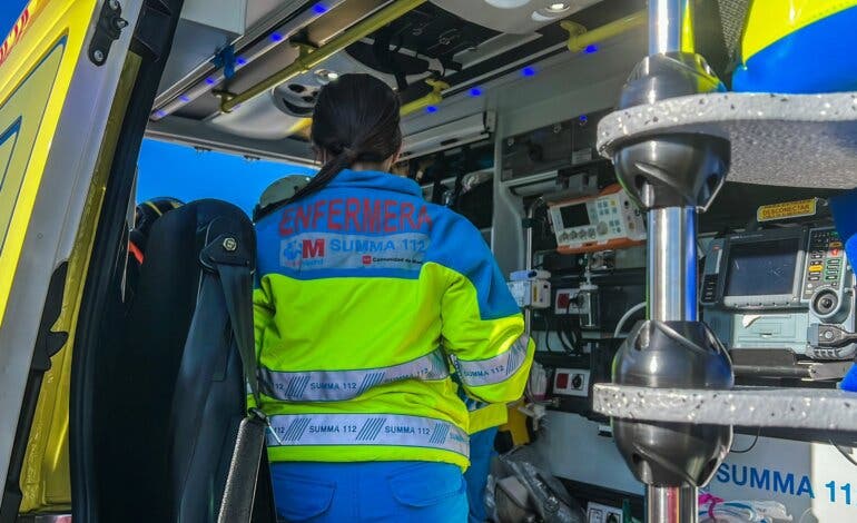 Un motorista muerto y tres heridos graves este fin de semana en Madrid