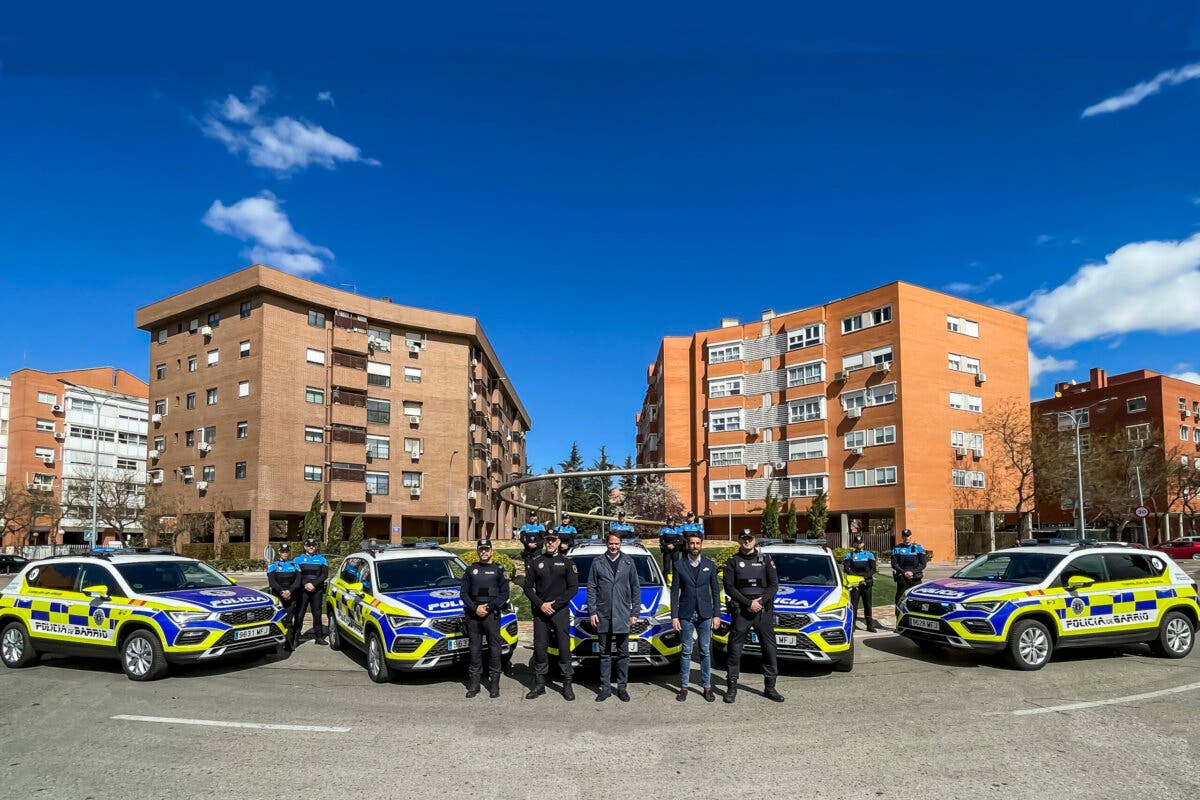 Torrejón de Ardoz refuerza la Policía de Barrio con cinco nuevos vehículos patrulla