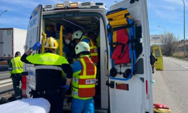 Herido muy grave un motorista de 43 años en la A-4