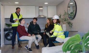 Así serán las viviendas de alquiler asequible del Plan Vive: Ayuso visita un piso piloto en San Sebastián de los Reyes 