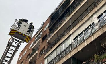 Muere una pareja de ancianos en el incendio de su vivienda en Madrid 