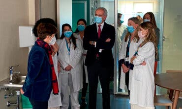 Ruiz Escudero visita la nueva planta de Hospitalización Psiquiátrica del Hospital de Torrejón 