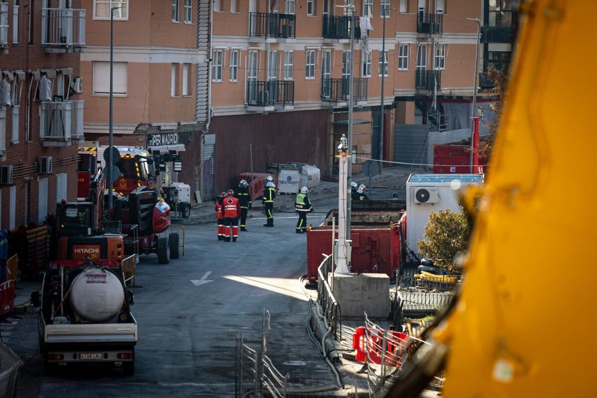 San Fernando de Henares denuncia una explosión durante el derribo del complejo El Pilar 