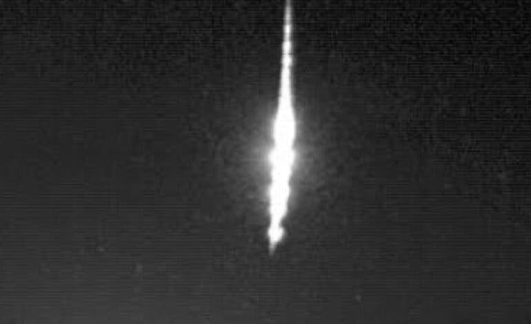 Detectan una brillante bola de fuego sobrevolando Madrid y Segovia